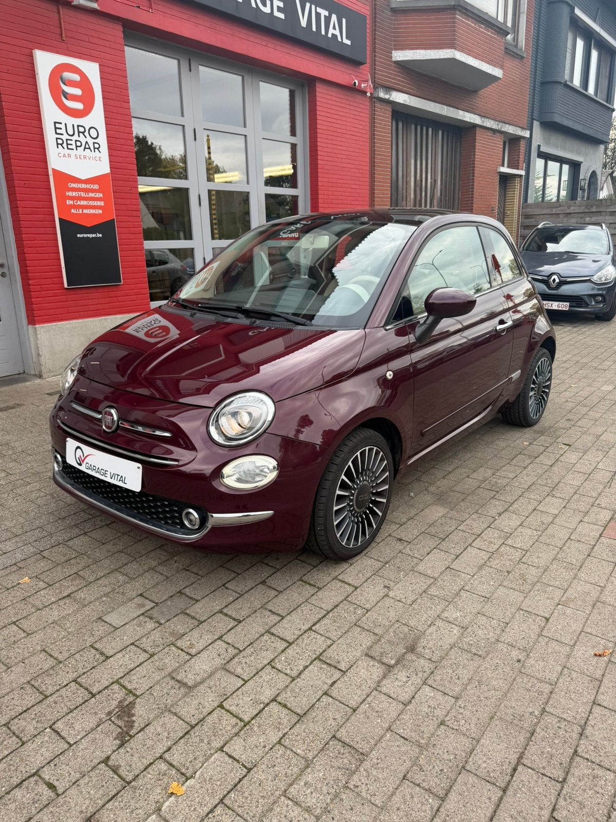 Fiat 500 1.2 Benzine | 2017 | 68k km | Grote Beurt + D.Riem, Auto's, Voorwielaandrijving, 4 zetels, Stof, https://public.car-pass.be/vhr/6993c791-9cd1-4093-b47b-5e9429e5e1e0