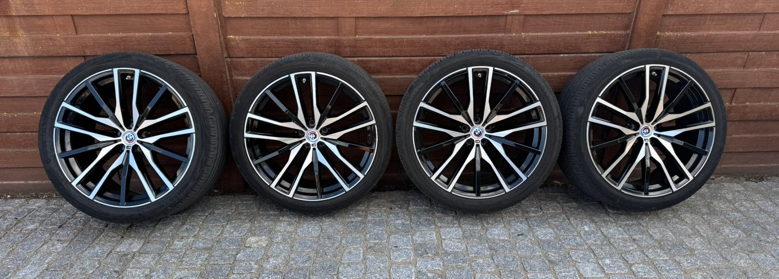 Orginele 22 inch BMW style 742M breedset in goede staat !, Ophalen, Overige, Banden en Velgen, Overige maten