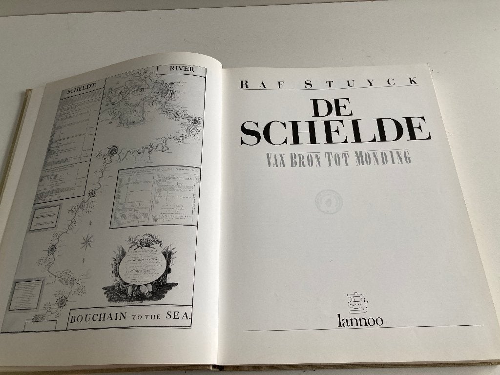 " De Schelde van bron tot monding " EBES Raf Stuyck 1987, Raf Stuyck, Ophalen of Verzenden, 20e eeuw of later, Gelezen