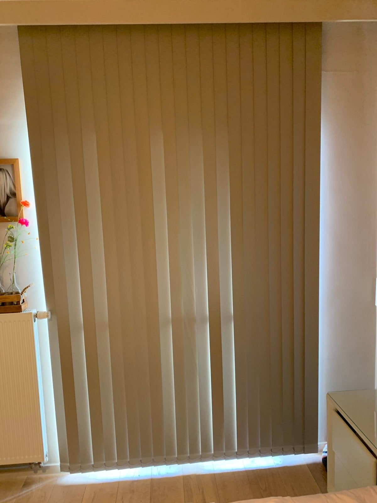 Louverdrape lamellen, Huis en Inrichting, Ophalen, Zo goed als nieuw, Beige, Lamellen