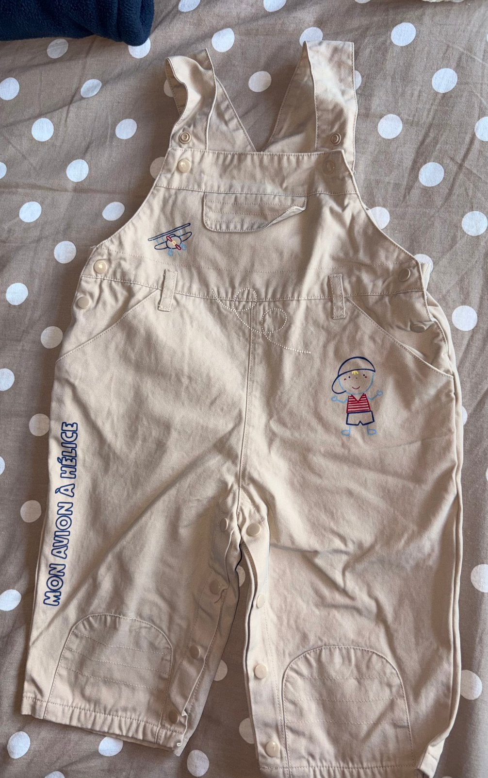 Salopette 74, Enfants & Bébés, Accessoires de mode pour enfants, Enlèvement ou Envoi, Comme neuf