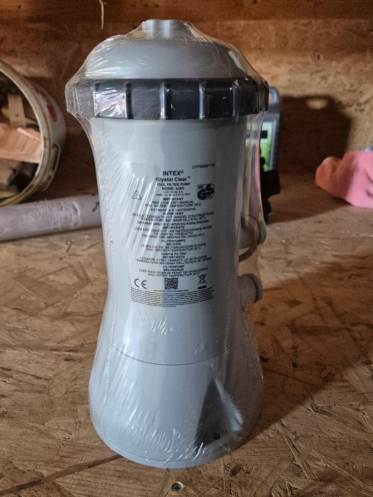 Intex filterpomp 638G, Ophalen, Nieuw, Zwembadpomp