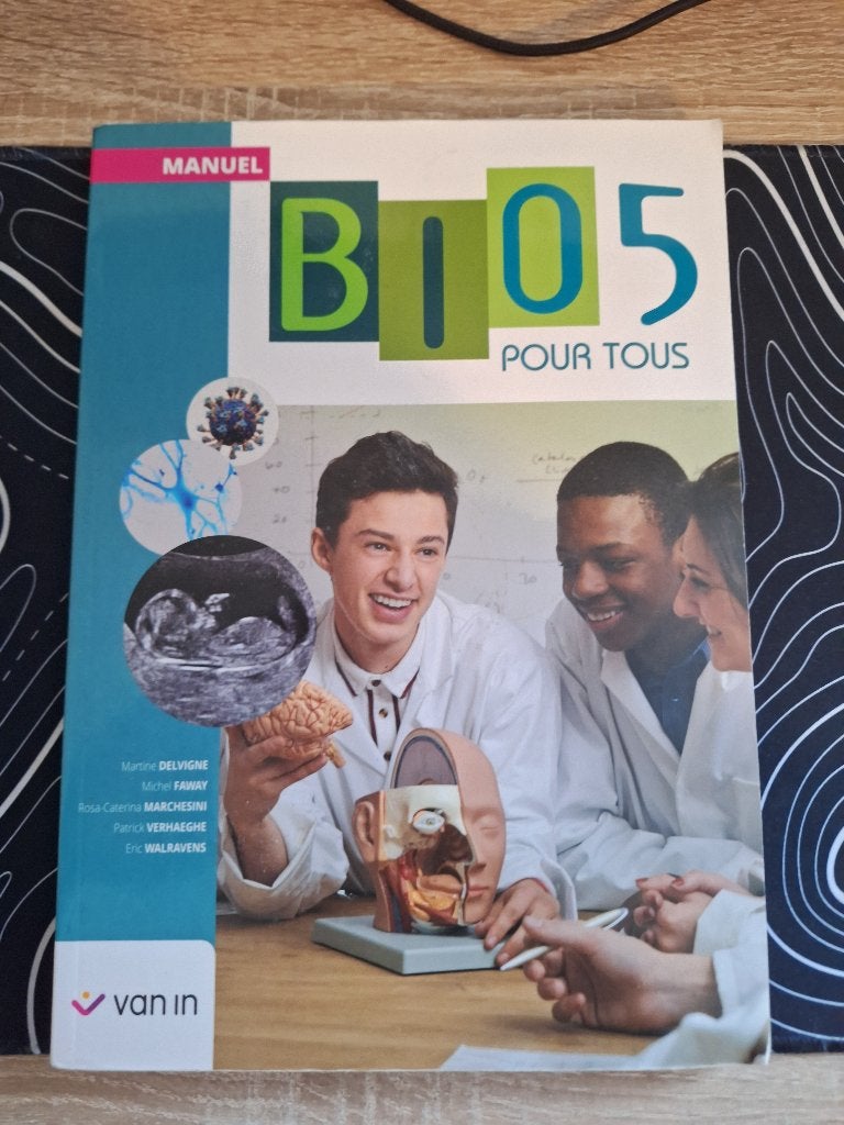 Biologie 5ème année 6h, Neuf, Van in, Biologie, Enlèvement