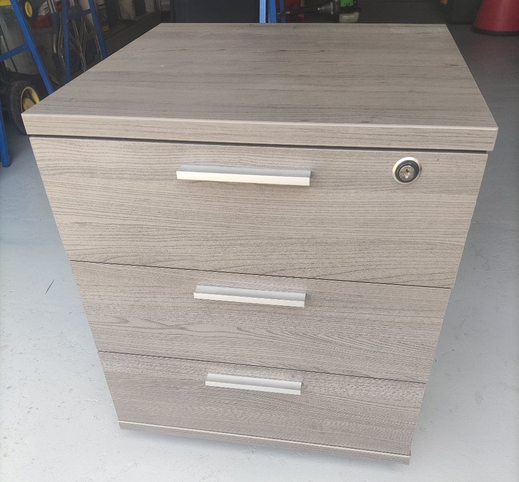 Bureau ladekastje op wieltjes in zeer goede staat, Maison & Meubles, Bureaux, Enlèvement, Avec roues, Comme neuf, Bois