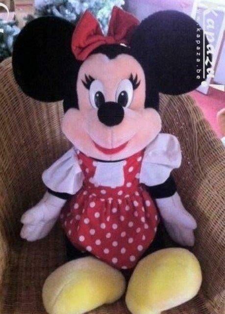 grote minnie mouse knuffel, Verzamelen, Ophalen, Mickey Mouse, Zo goed als nieuw, Knuffel
