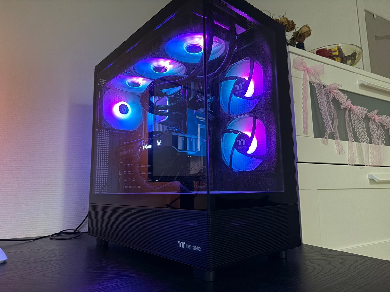 Gameur pc RTX 5070 Ryzen / 7800X3D / 32 GB DDR5, Informatique & Logiciels, Enlèvement, Comme neuf, Gaming, SSD