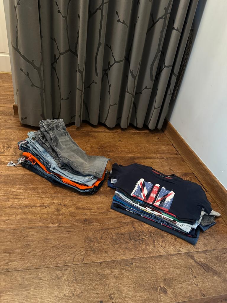Kleding pakket zomer jongen maat 134 / 9 jaar, Kinderen en Baby's, Kinderkleding | Maat 134, Ophalen, Gebruikt, Jongen