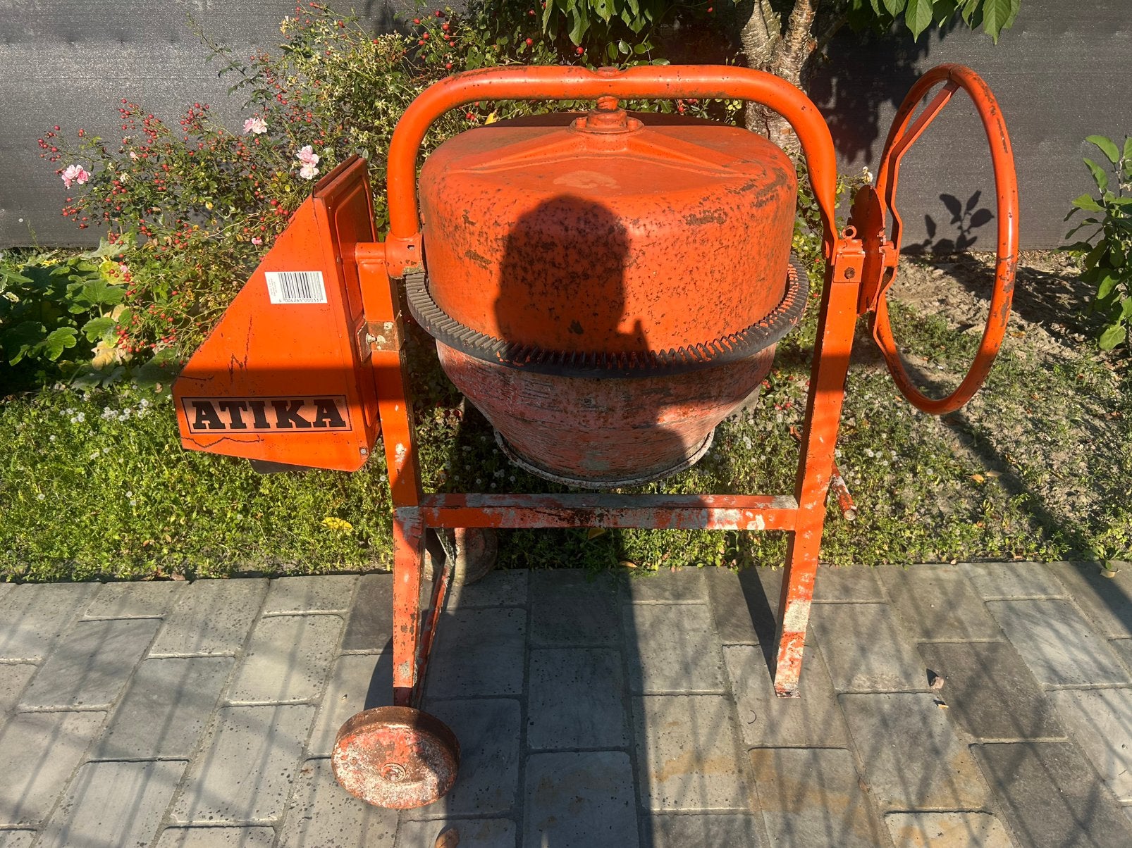 Atika betonmolen 125L, Ophalen, Gebruikt