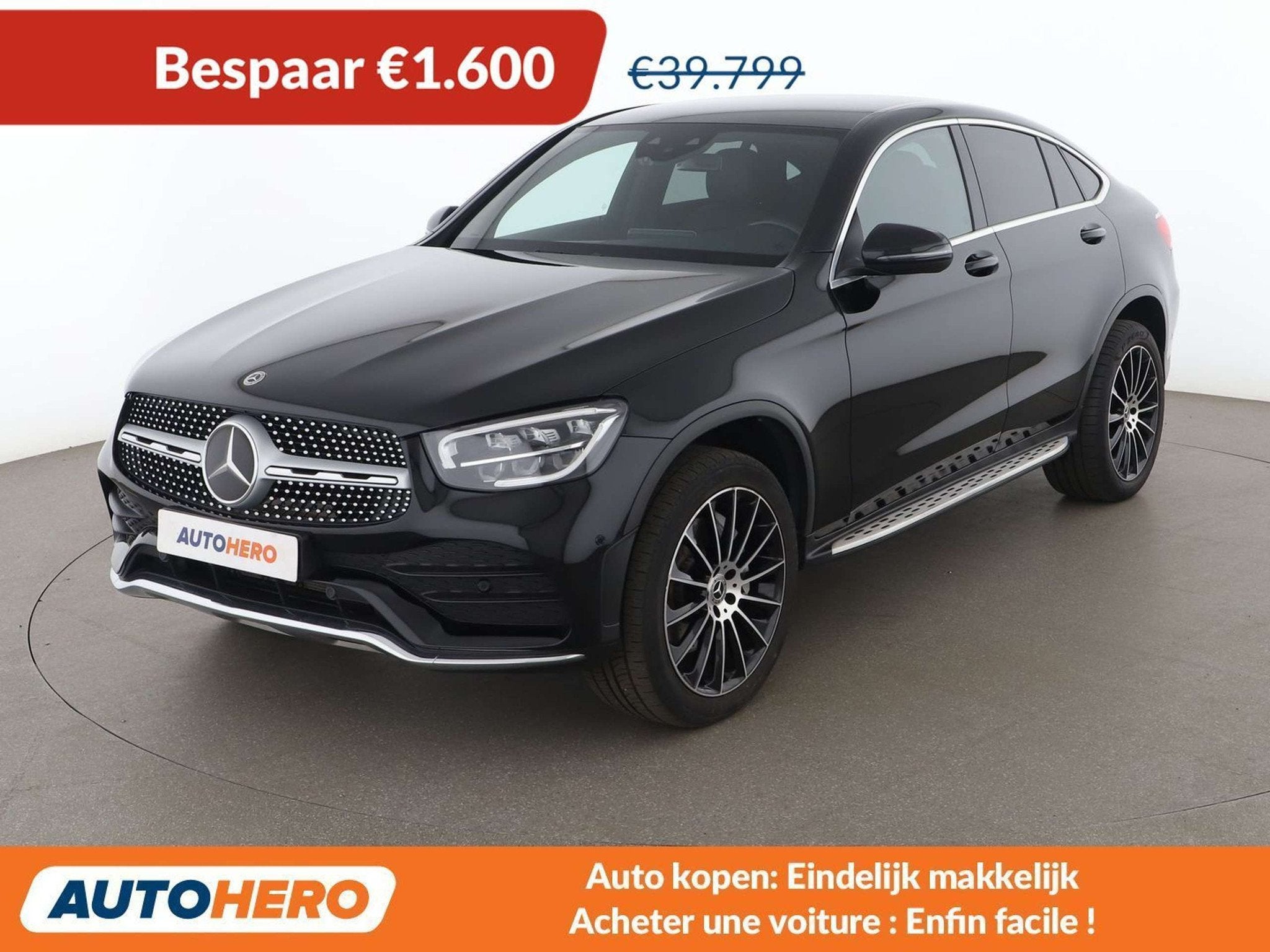 Mercedes-Benz GLC 300 GLC 300 de 4Matic AMG Line, Achat, 48 g/km, 2135 kg, Noir