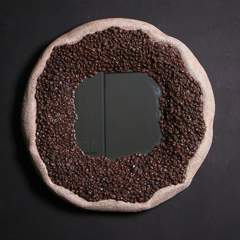 Coffee Bean Mirror – Koffie spiegel Diameter 76 cm, Ophalen, Nieuw