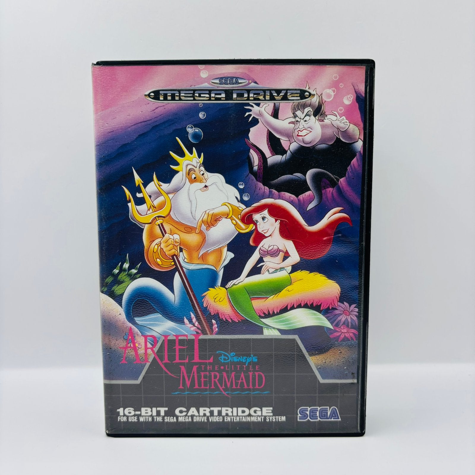 Ariel The Little Mermaid Sega Mega Drive, Ophalen of Verzenden, Zo goed als nieuw, Vanaf 3 jaar