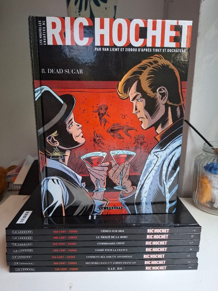 LES NOUVELLES ENQUETES DE RIC HOCHET TOMES 1 à 8 COMPLET, Livres, BD, Série complète ou Série, Enlèvement ou Envoi, Comme neuf