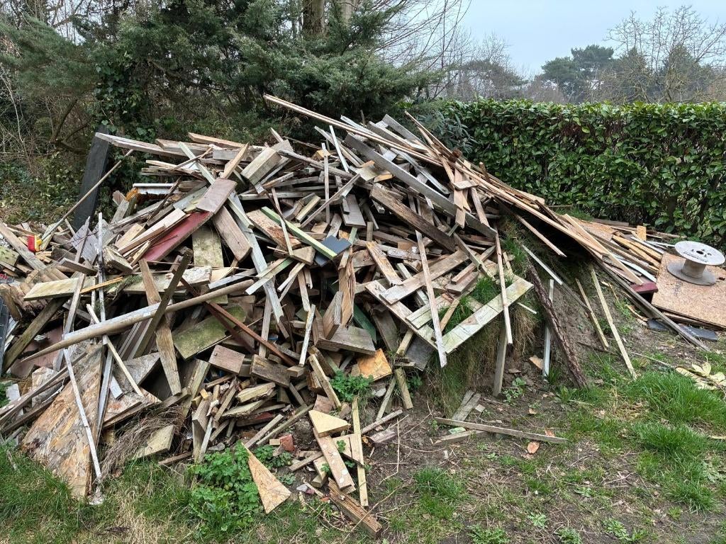 Gratis op te halen hout, Ophalen