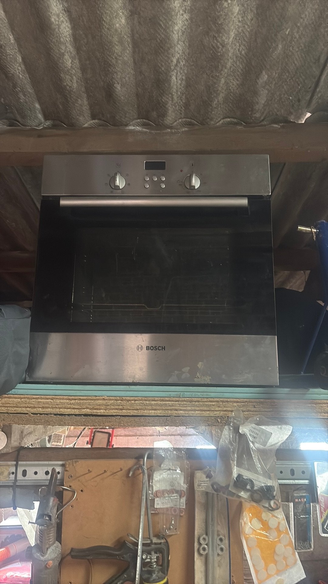 Inbouw oven bosh, Elektronische apparatuur, Ophalen, Zo goed als nieuw, Inbouw, Oven