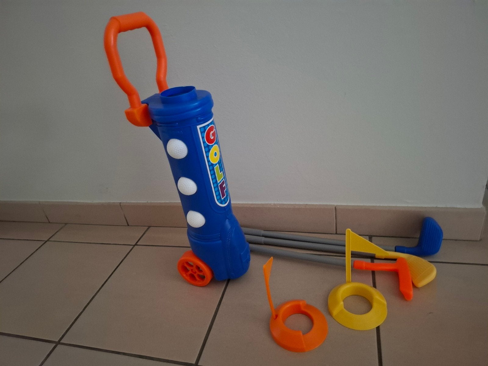 Golfsetje voor peuters en kleuters, Enlèvement