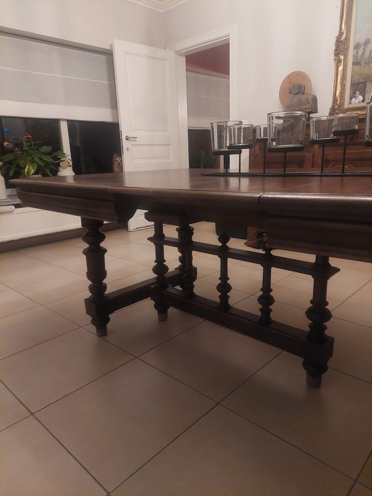 table à manger, Enlèvement