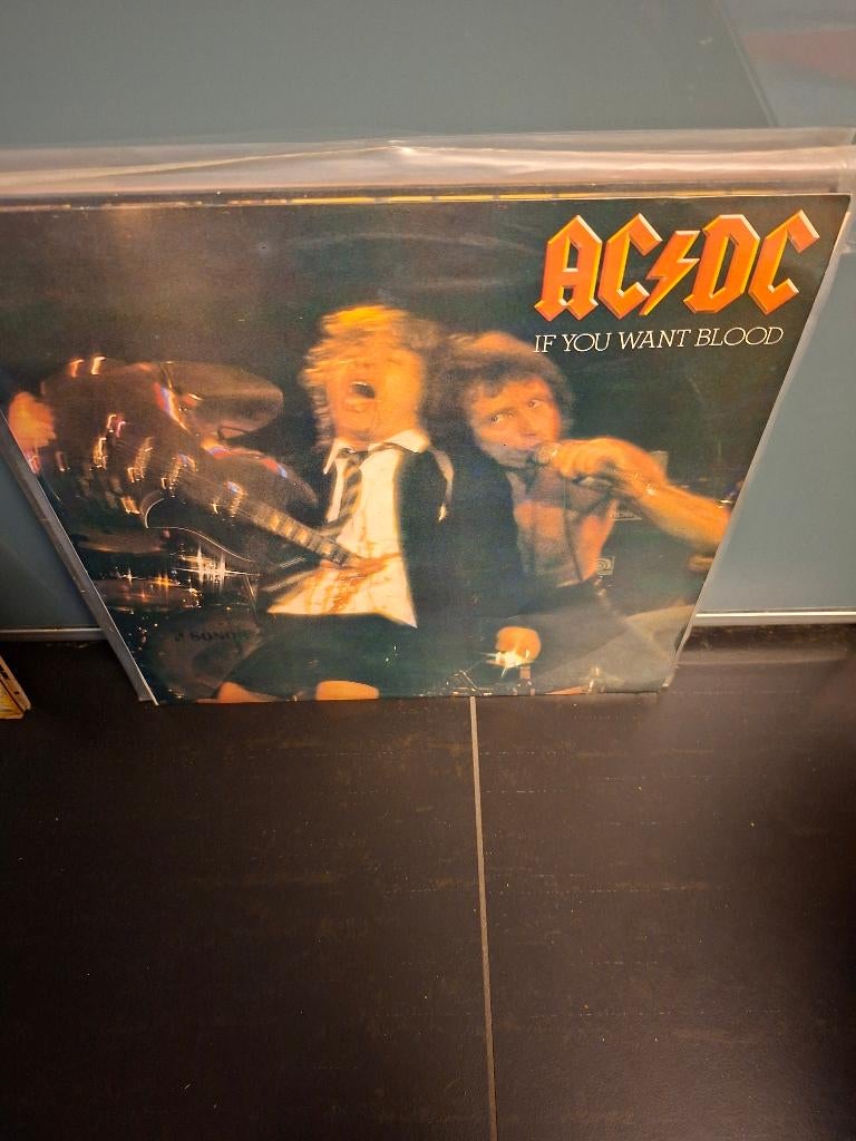 lp - ac/dc - if you want blood - portugese press, Gebruikt, Originele persing, Ophalen of Verzenden, 1970 - 1979
