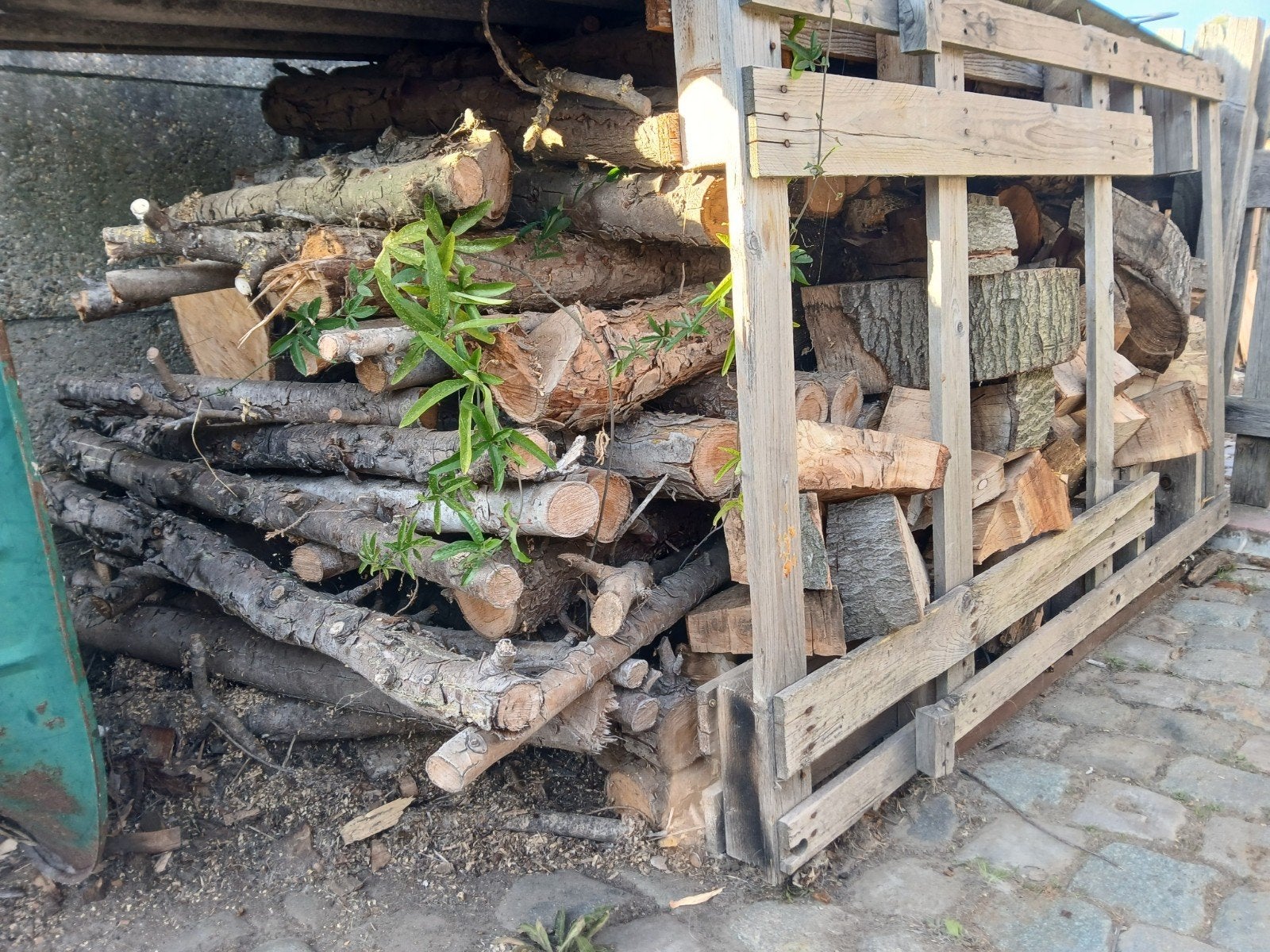 hout /kachel / stookhout, Tuin en Terras, Ophalen
