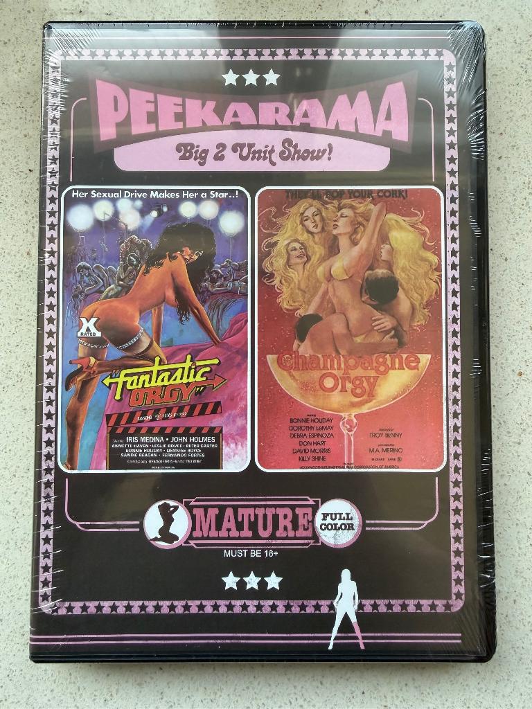 Fantastic Orgy / Champagne Orgy. Peekarama. vinegar syndrome, Vanaf 16 jaar, Ophalen of Verzenden, Nieuw in verpakking