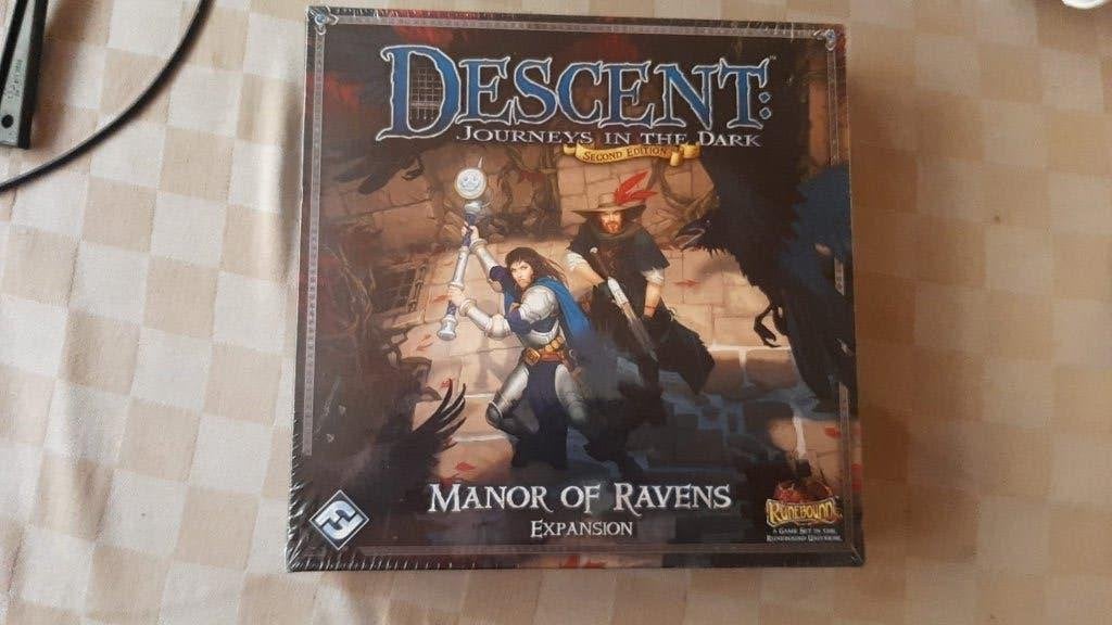 jeu de plateau new Descent Journeys in the Dark Manor Ravens, 1 ou 2 joueurs, Enlèvement ou Envoi, Neuf