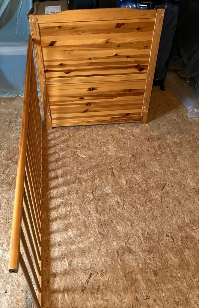 Kinderbed met matras 70 x 140, Ophalen, Zo goed als nieuw, Matras