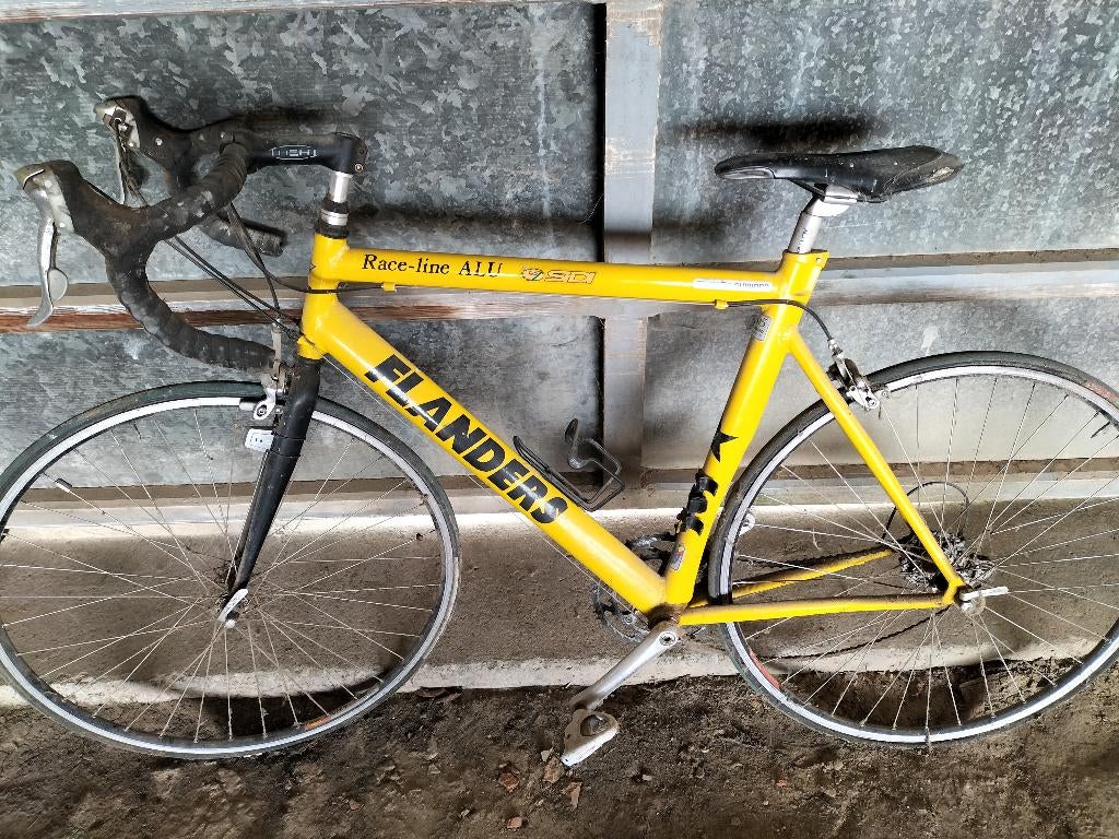 Flanders koersfiets, Fietsen en Brommers, Fietsen | Racefietsen, Ophalen, Gebruikt, Heren