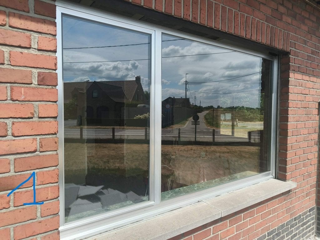 Meerdere ramen - verschillende maten, Ophalen, Gebruikt, Glasplaat, Dubbelglas