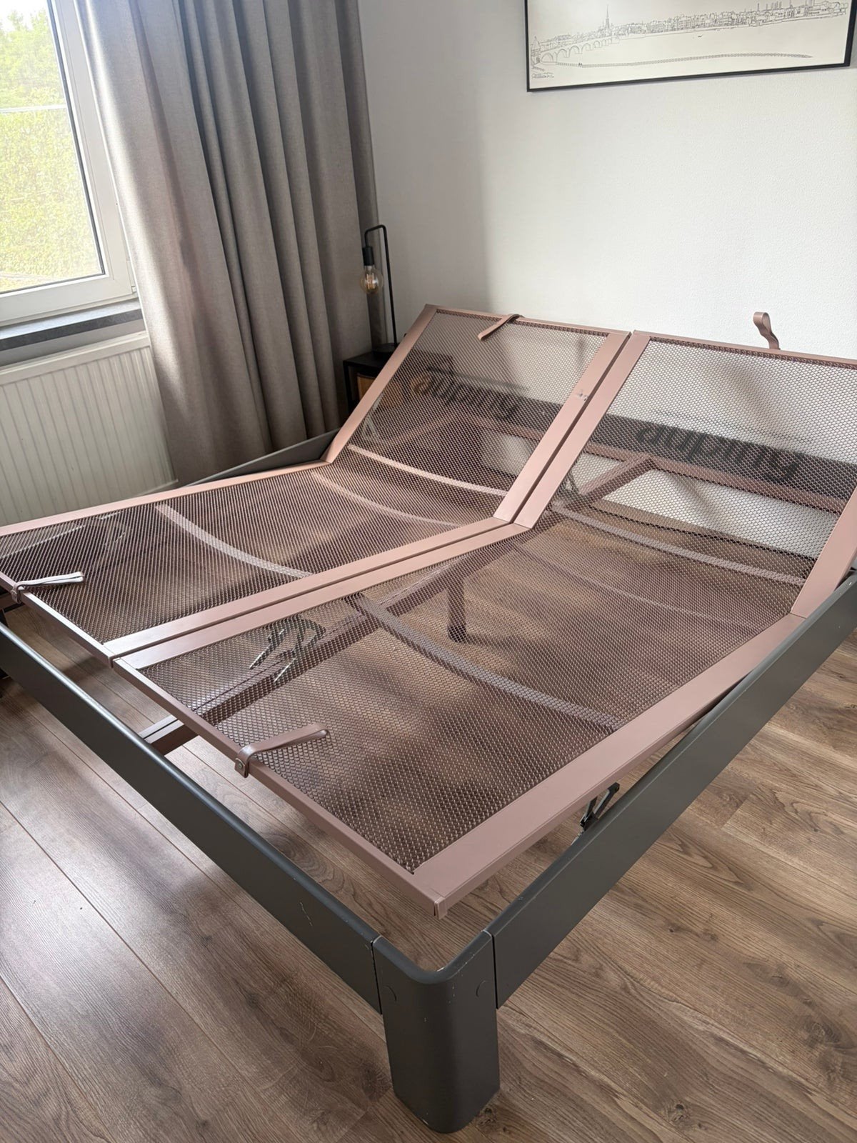 Auping Auronde 2 persoonsbed, Huis en Inrichting, Ophalen, Tweepersoons, 180 cm, 200 cm