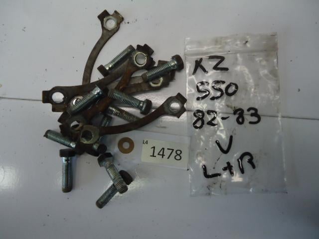 XZ550G 1982 - 1983 Yamaha Bout Bout remschijf D1-33630, Motoren