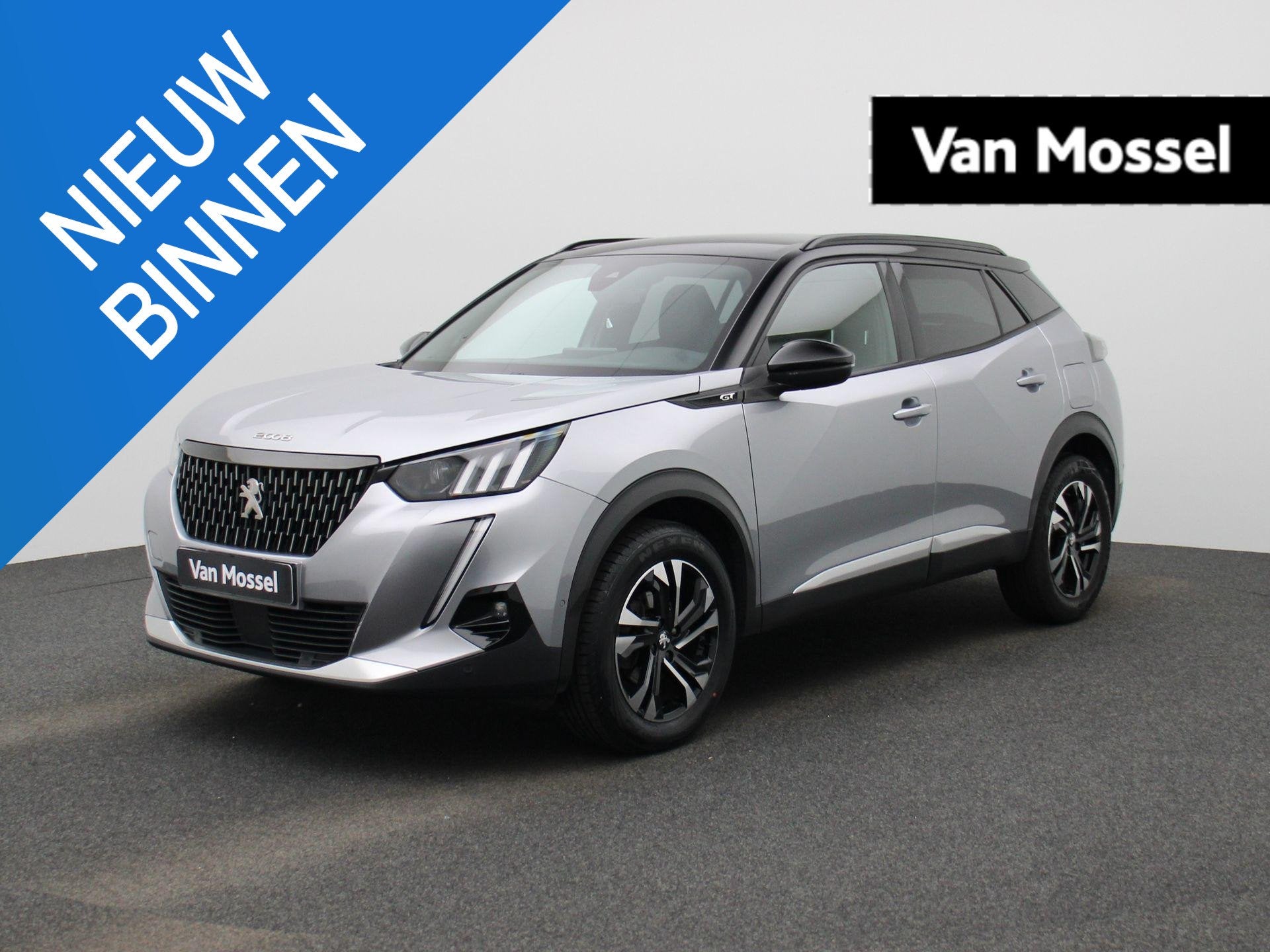 Peugeot 2008 1.2 Puretech 96kW S&S EAT8 GT Line, Autos, Peugeot, Argent ou Gris, Achat, 1280 kg, Entreprise