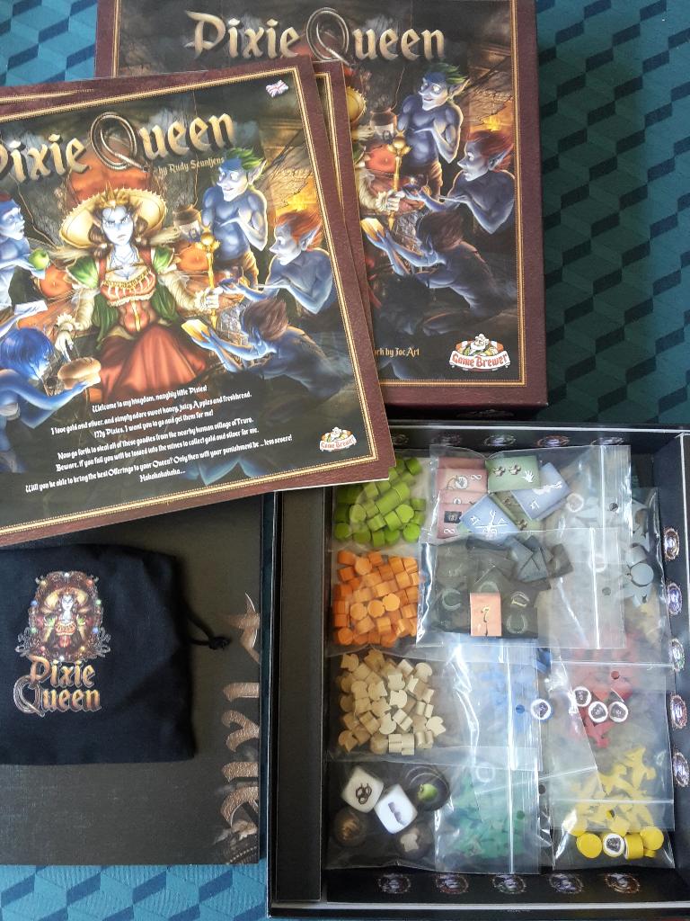 Pixie Queen, als nieuw, 2-5 sp., Kickstarter, + gratis promo, Hobby en Vrije tijd, Gezelschapsspellen | Bordspellen, Ophalen of Verzenden
