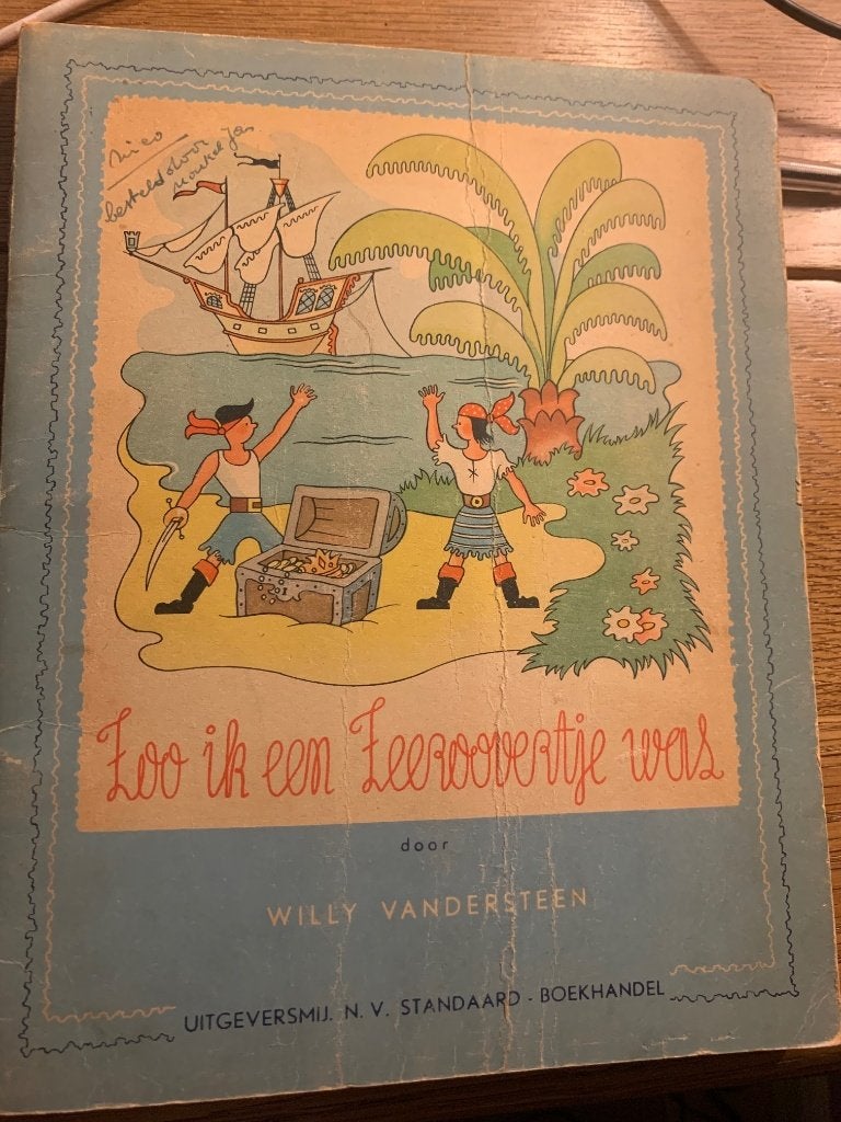 Zoo ik een Zeeroovertje was - Willy Vandersteen, Livres, BD, Enlèvement ou Envoi, Willy Vandersteen