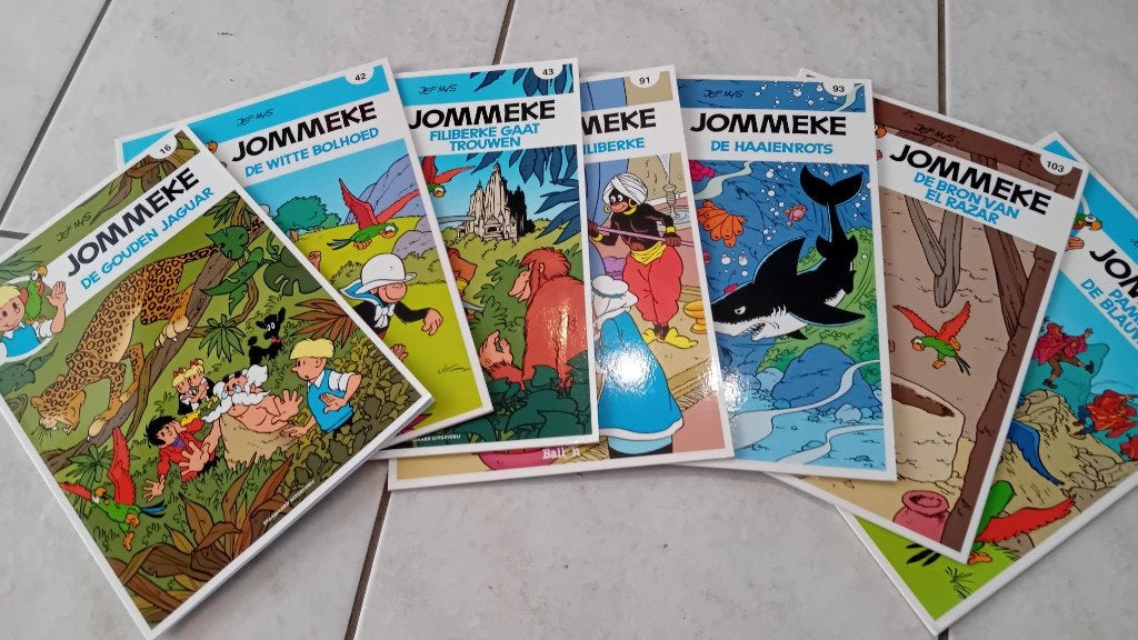 7 NIEUWE strips van Jommeke ook los verkrijgbaar, Boeken, Stripverhalen, Nieuw, Jef Nys., Ophalen of Verzenden, Meerdere stripboeken