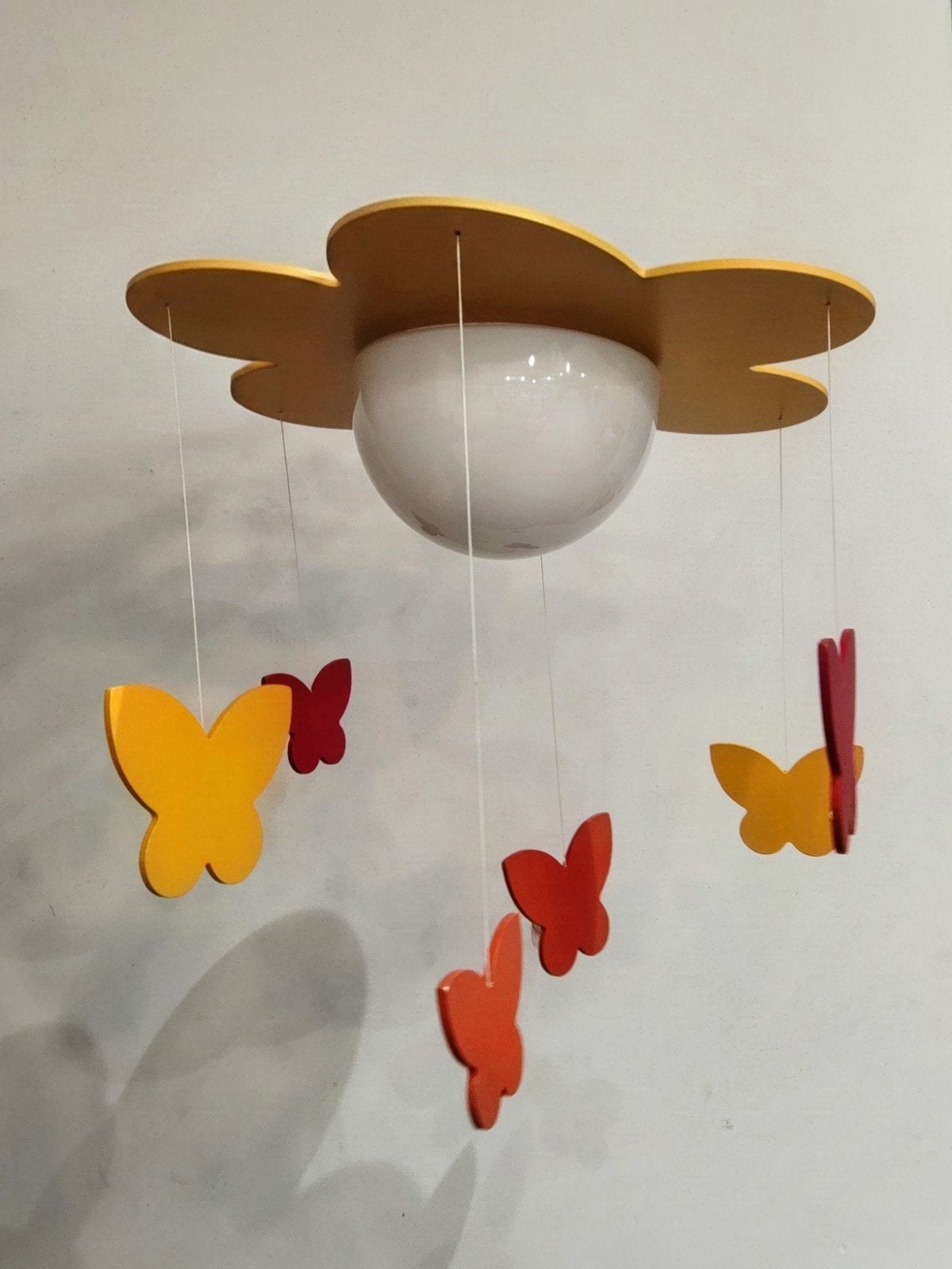 Phillips Meria plafonièrre, Inclusief lichtbron, Plafondlamp, Philips, Geel
