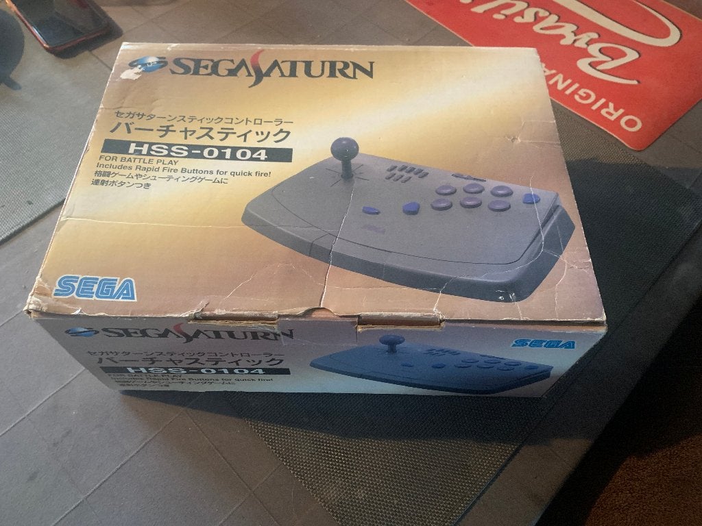 Japanse sega saturn arcade stick, Games en Spelcomputers, Spelcomputers | Sega, Ophalen, Gebruikt, Saturn of Dreamcast