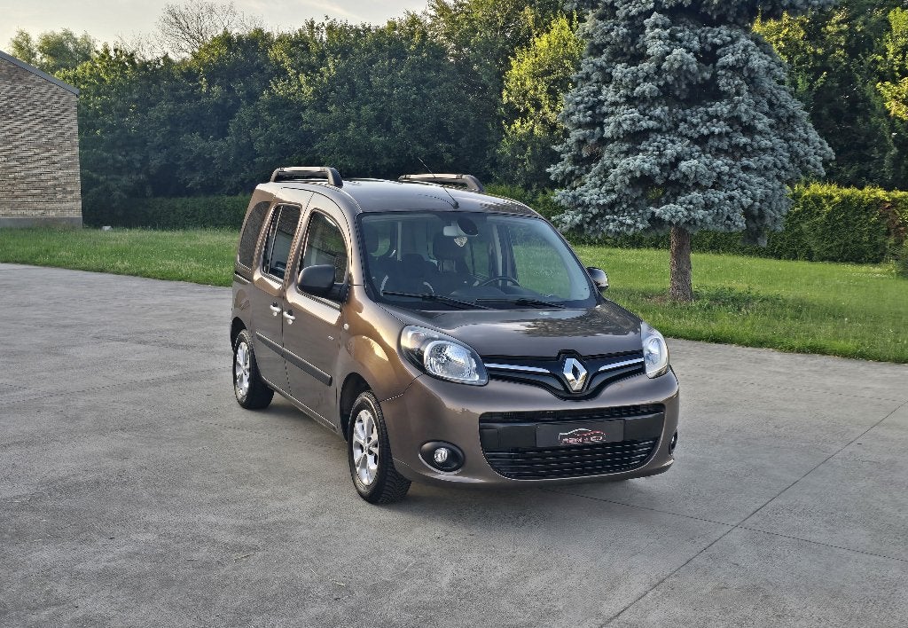 Renault Kangoo 1.2i Ess. ** Limited - Airco ** GAR 12M, Autos, 1197 cm³, Achat, Euro 6, Entreprise