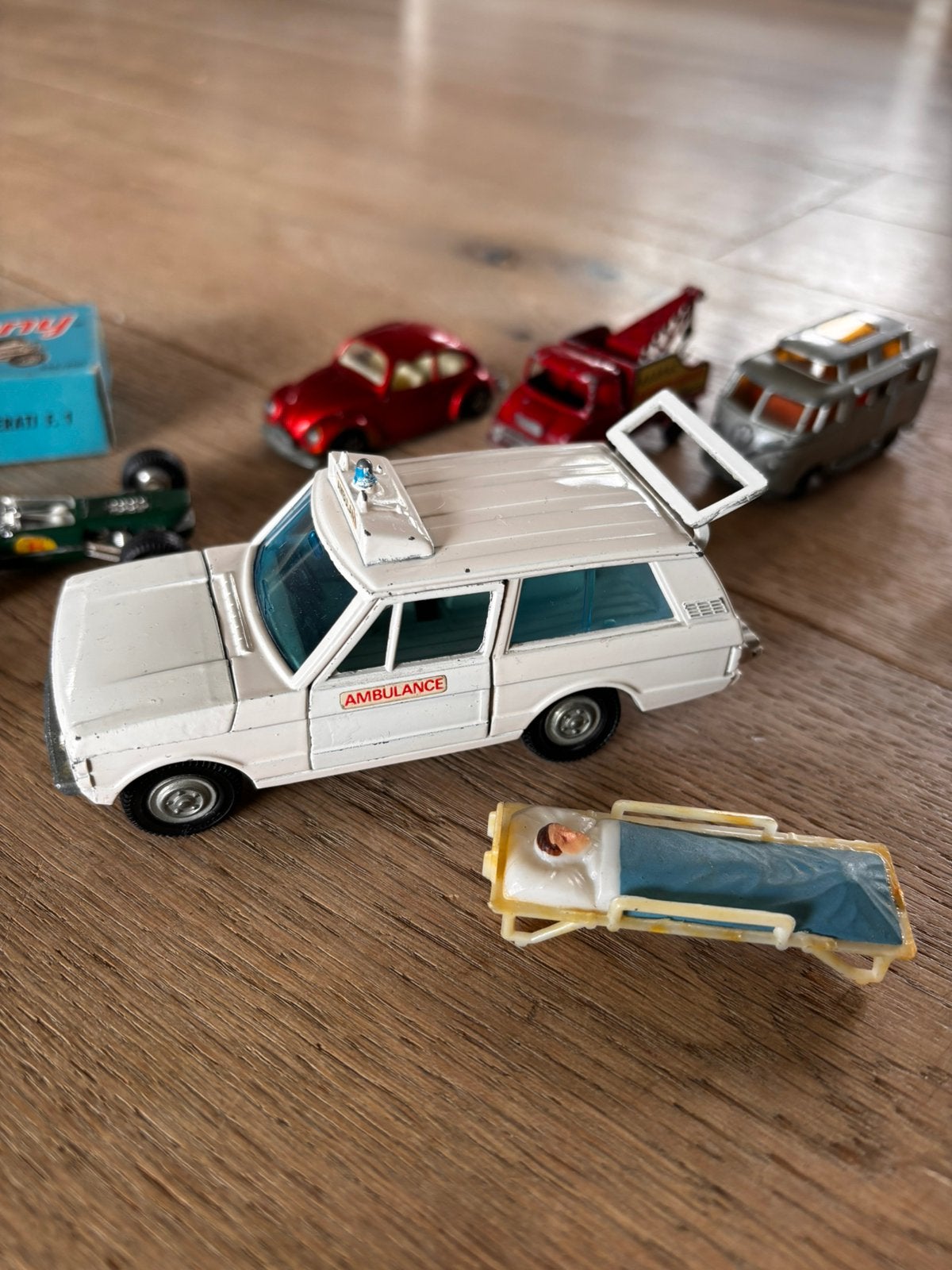 Dinky toys range rover ambulance, Ophalen of Verzenden, Zo goed als nieuw, Dinky Toys