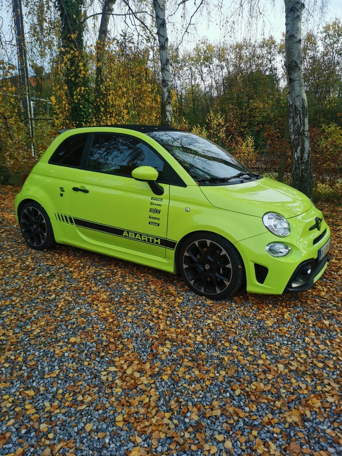 Abarth 595c competizione, Autos, Achat, Carnet d'entretien, Alcantara, Système audio