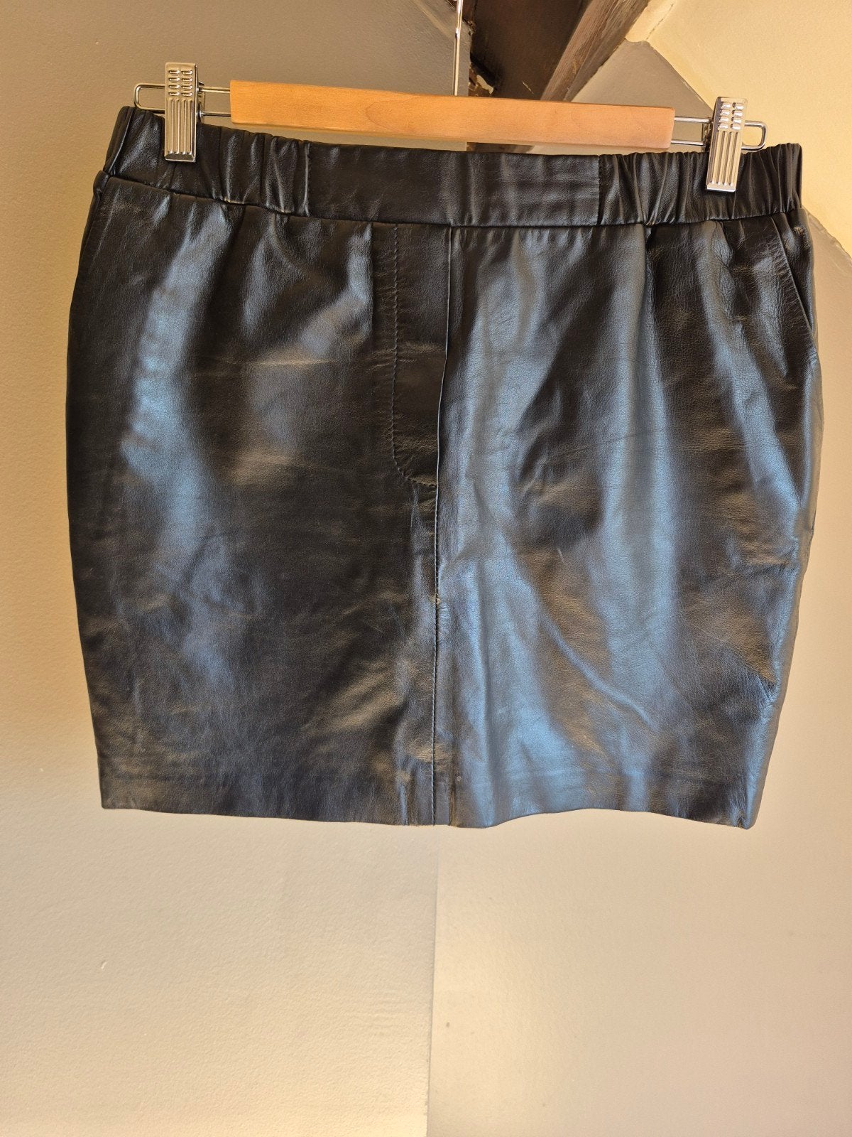 Neo Noir zwarte rok van echt leer, maat M/38, Kleding | Dames, Rokken, Ophalen of Verzenden, Zwart