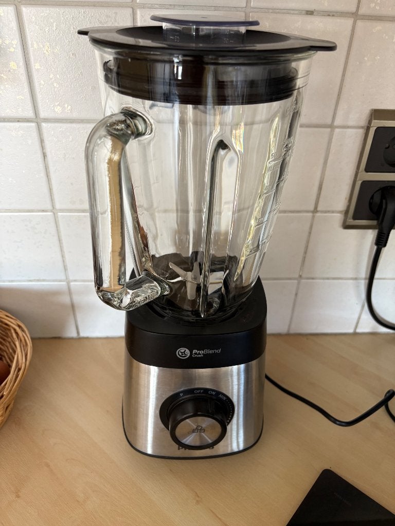 Philips HR3571/90 ProBlend 5000 Bleder 2L RVS/Zwart, Ophalen of Verzenden, Blender