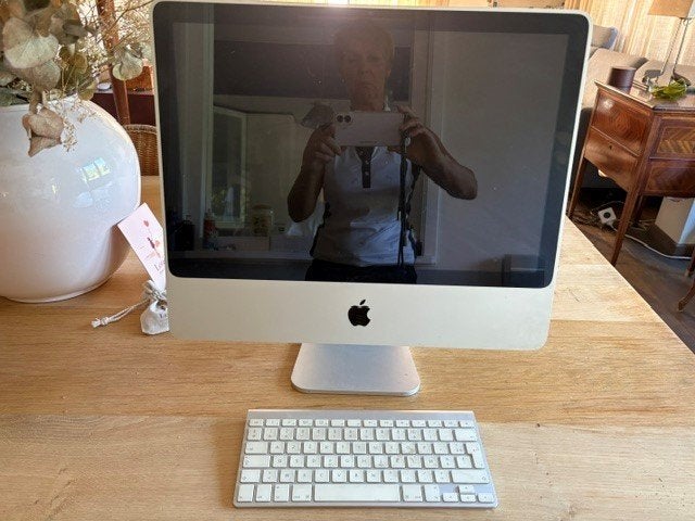 IMAC 20 incn widescreen computer, Computers en Software, Ophalen, Gebruikt, IMac