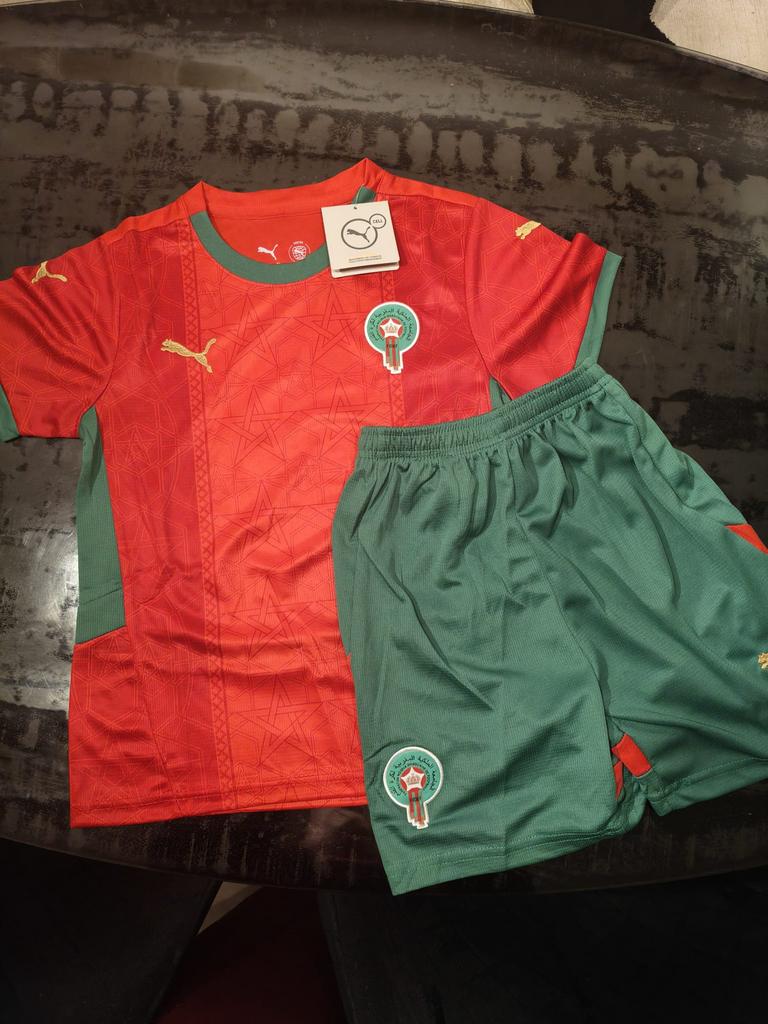 Voetbal tenue marokko kids, Ophalen of Verzenden, Nieuw