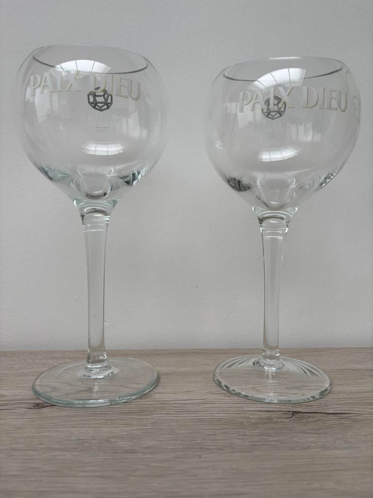 Grote Paix Dieu Glazen 50CL, Enlèvement ou Envoi, Utilisé, Verre à bière