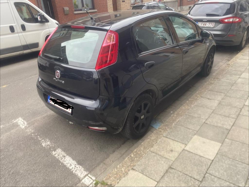 Fiat punto 1.2 essence climatisation 5 portes, Achat, Euro 6, Boîte manuelle, Noir