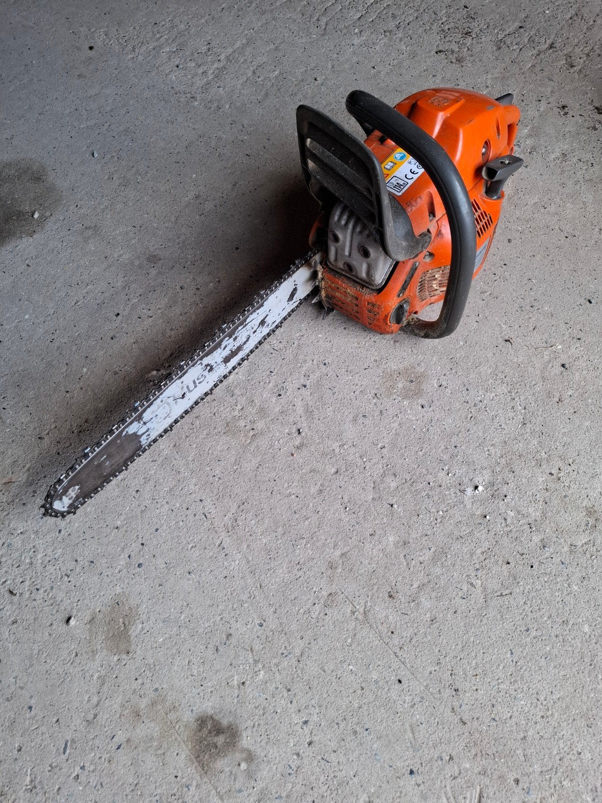 Kettingzaag, boomzaag husqvarna, Tuin en Terras, Ophalen