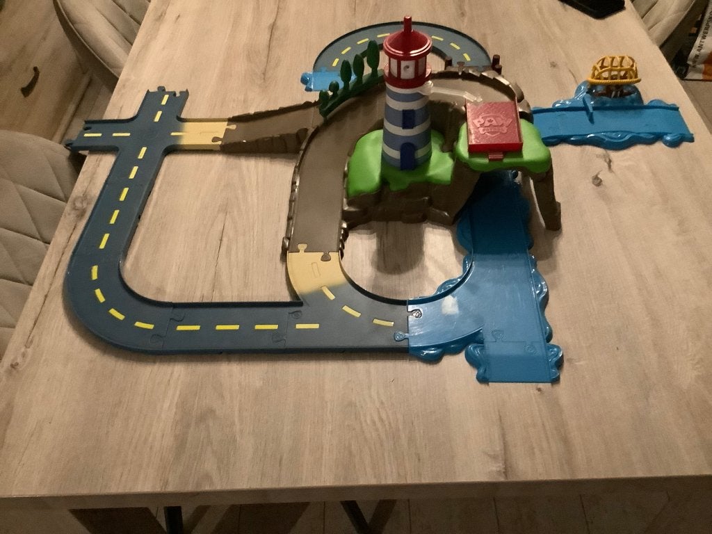 Paw Patrol Skye & Zuma's vuurtoren  reddingssporen set, Ophalen of Verzenden, Zo goed als nieuw