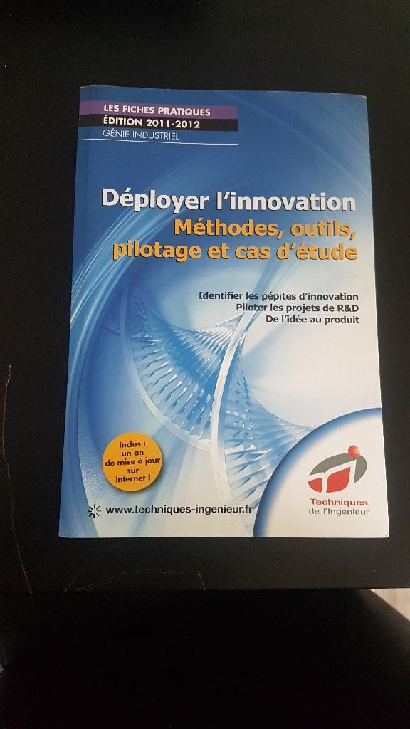 "Déployer l'innovation : métode,outils,pilotage, Enlèvement ou Envoi, Comme neuf