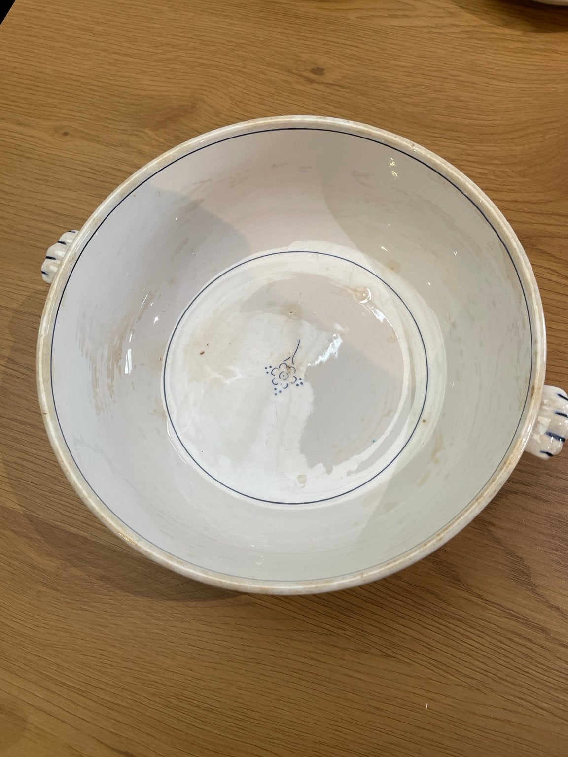 Grote Boch Copenhagen kom/schaal – vintage Boch La Louvière, Ophalen