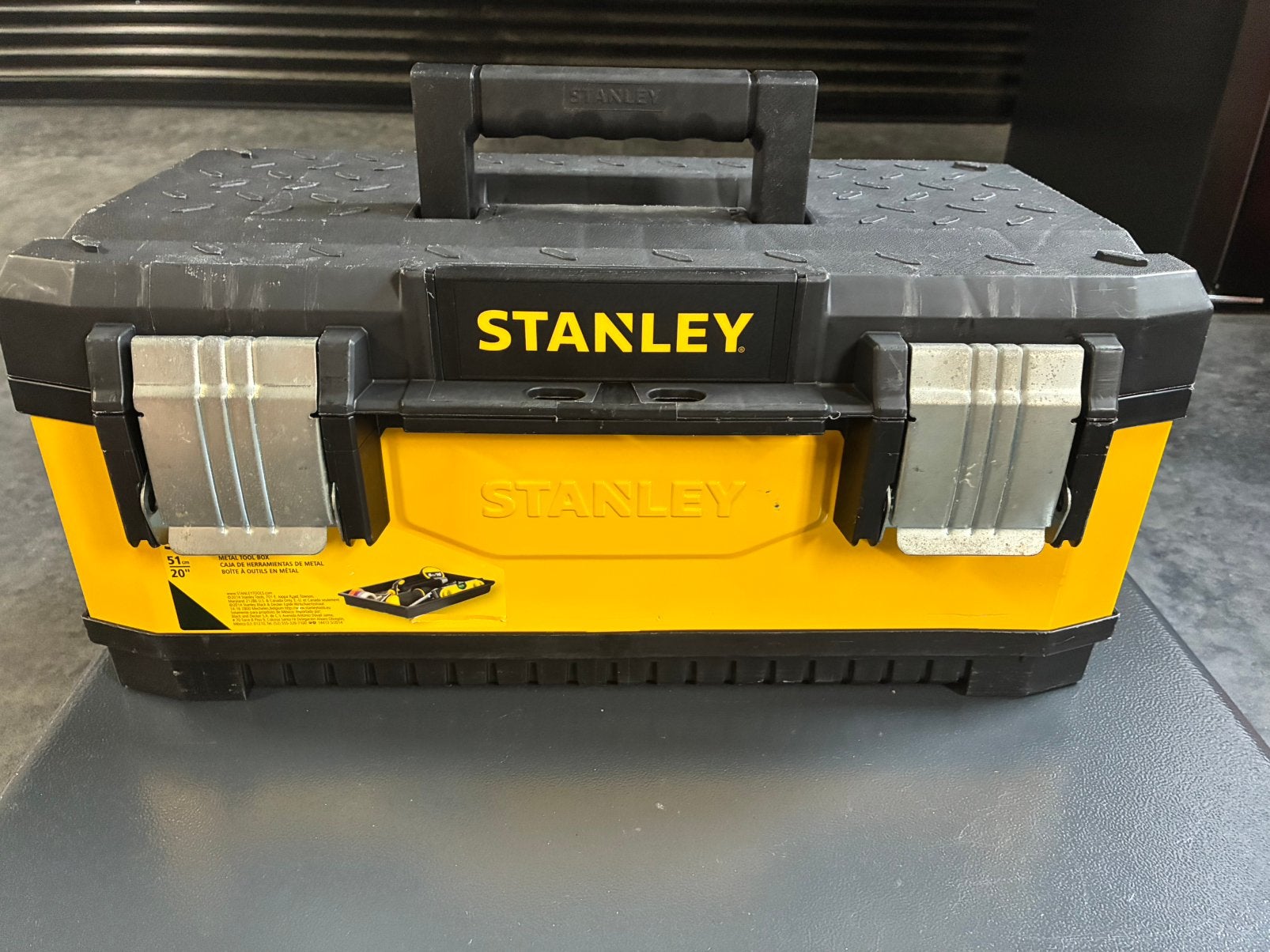 Stanley metal toolbox, Ophalen, Gebruikt