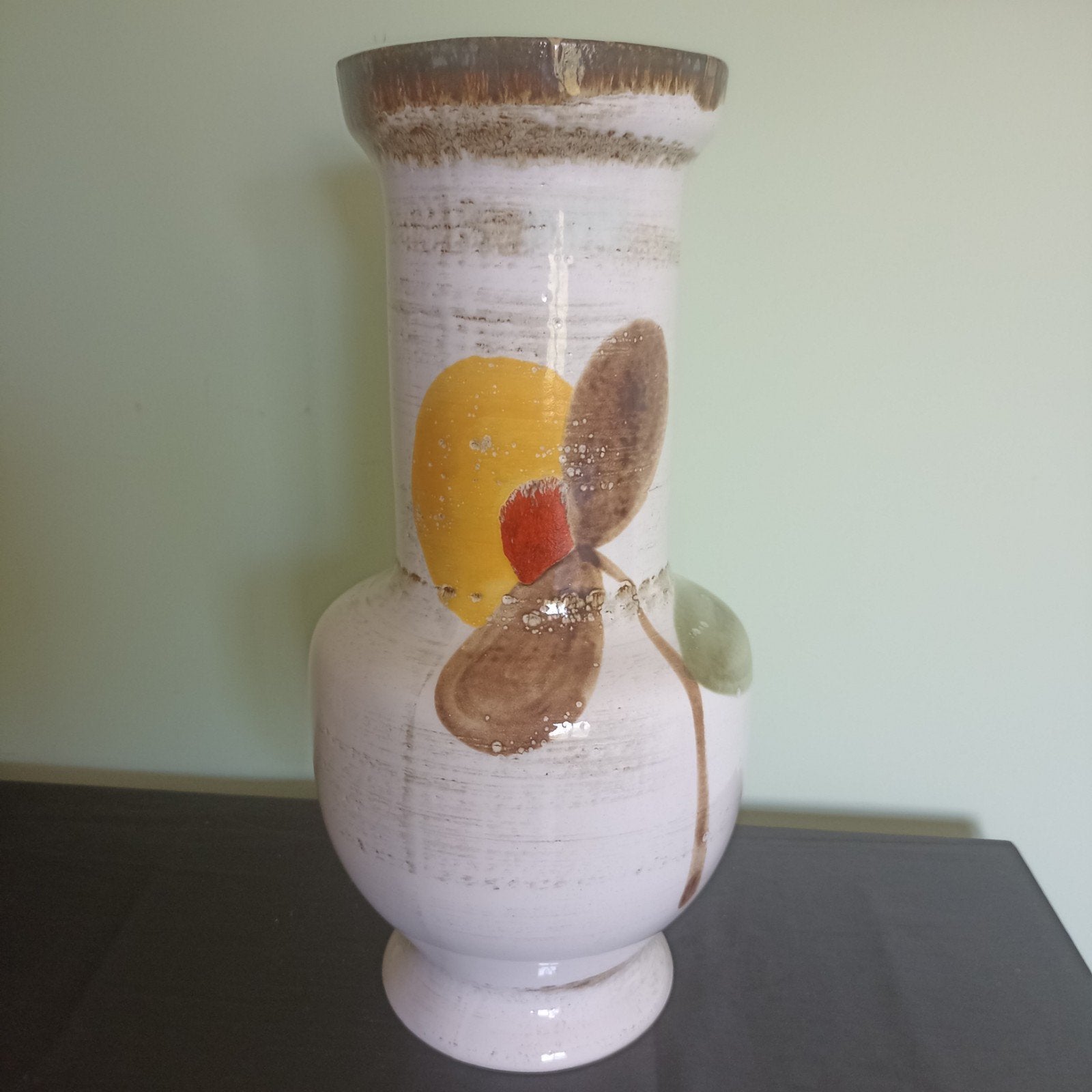 Zeldzame vaas saint Clement. 47 cm hoog, Enlèvement ou Envoi
